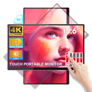 Sibolan 15,6 pulgadas usb monitor portátil auto-4k pantalla táctil Juego mini monitor jugador monitor - Product Image 1