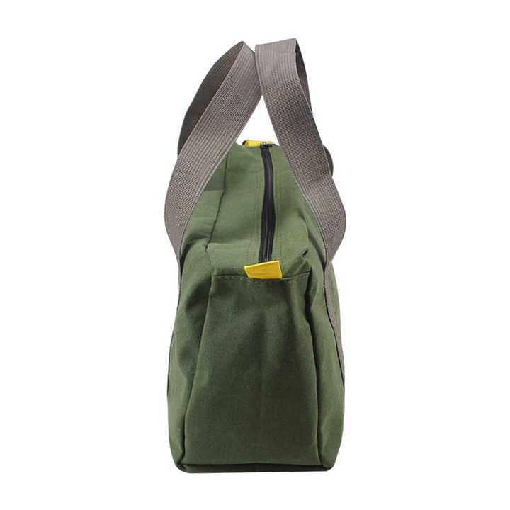 Wholesale Custom Logo Canvas Large Electrician Zipper Tool Tote Bag
