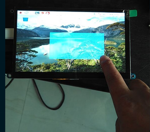 TFT Lcd 7-Zoll-Display mit Touchscreen 1024*600 800*480 Auflösung Lcd USB-Schnitts telle TFT Lcd-Display für Raspberry Pi 3 - Product Image 2