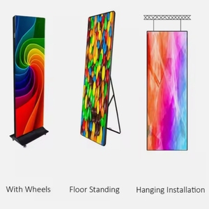 La segnaletica digitale mostra Video a Led impermeabile con schermo portatile per Poster Wifi di controllo a colori - Product Image 4