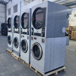 Best Quality Professional Washing Machine Fully Automatic Coin <strong>Operated</strong> Stack Washer Dryer High-capacity Drums Laundry Equipment - Product Image 3
