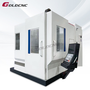 GOLDCNC UMC-400 UMC-650 İndirimli tam 5 eksen dikey CNC freze makinesi GSK kontrol sistemi BT40 mili işleme merkezleri - Product Image 1