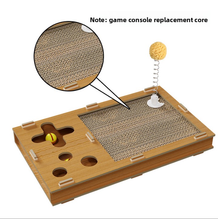 Brown Game console replacement module