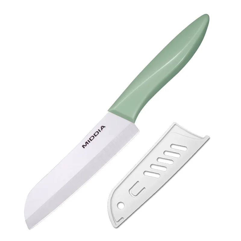 Marca MIDDIA, compra de cuchillo de sushi de estilo japonés, hoja de cerámica avanzada, la mejor Promoción de cuchillos Santoku