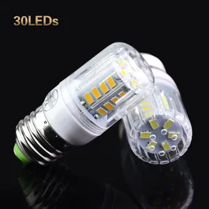 หลอดไฟ LED ขนาดเล็ก220V หลอดไฟทรงข้าวโพด E27พร้อมไฟ LED 24-72ดวงหลอดไฟฟลูออเรสเซนต์ขนาดกะทัดรัดสำหรับใช้ในบ้านไฟ AC - Product Image 1