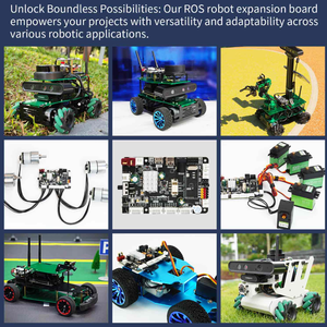 Scheda di controllo Robot ROS V3 0 STM32F103RCT6 modulo di espansione per Raspberry Pi 5 Jetson RDK X3 con 9 assi IMU 4WD Encoder motori - Product Image 4