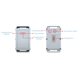 Sensores industriales y de monitoreo de activos IoT Lorawan Acelerómetro Sensores de vibración Alarmas para seguimiento y gestión de activos - Product Image 6