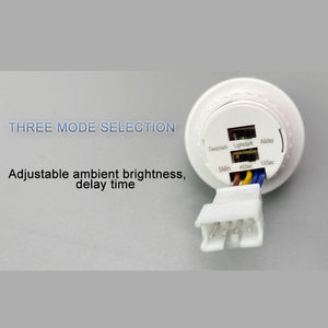 Small adjustable <strong>PIR</strong> <strong>motion</strong> <strong>sensor</strong> switch day night indoor light <strong>motion</strong> <strong>sensor</strong> switch - Product Image 4