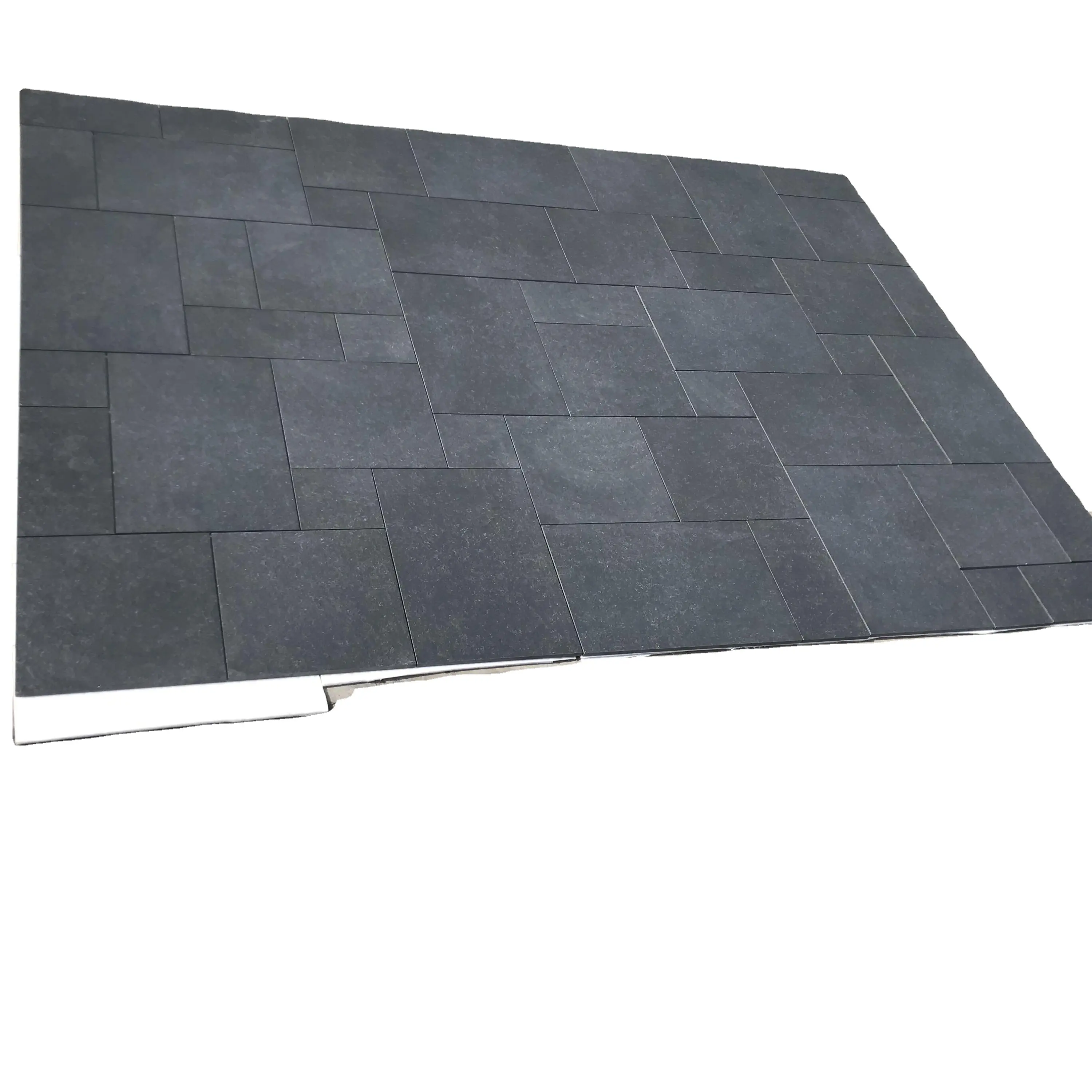 R11 Surface Blue Stone Natural Concrete 3d Porcelain Floor Tiles and Terrazzo Slate Compound Digital Matt Outdoor Parking Tiles