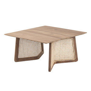Tectona hình chữ nhật mây Bàn cà phê 225,5x225,5x14 "Gỗ Tếch kết thúc - Product Image 6