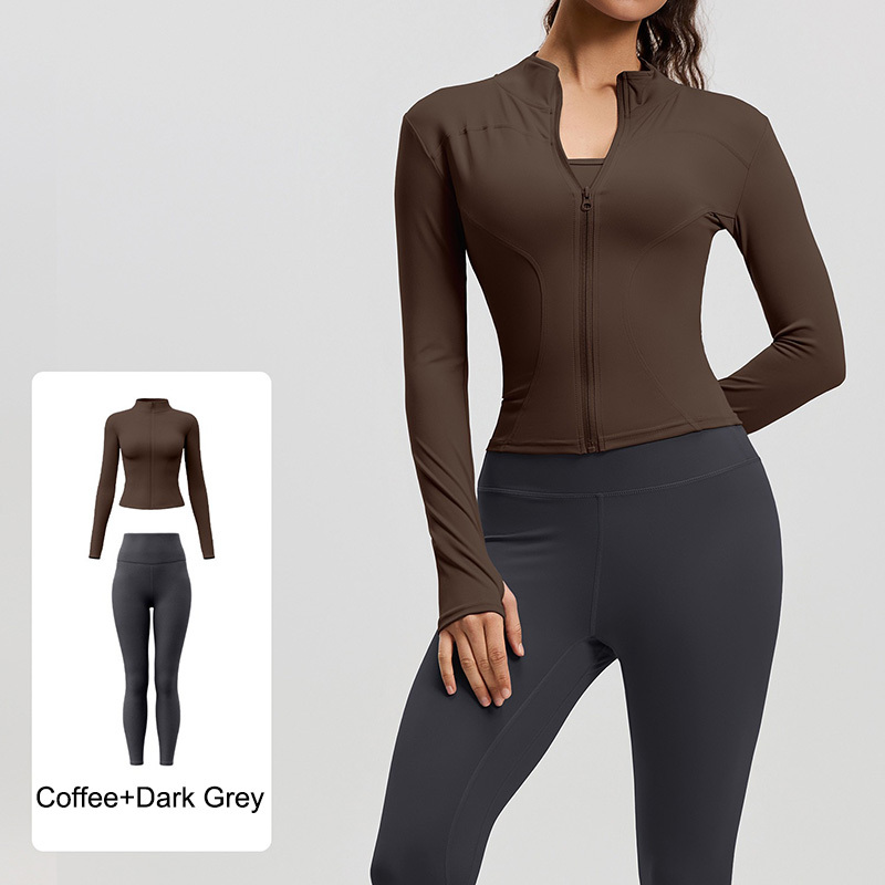 Coffee+Dark Grey