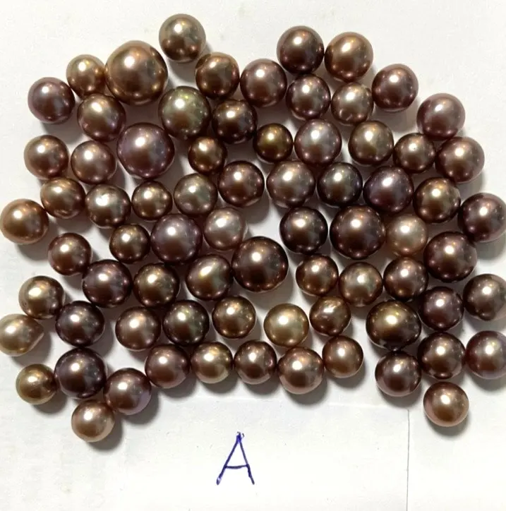 Perlas sueltas de grado 4-5mm, perlas crudas actory para la fabricación de joyas de alta calidad