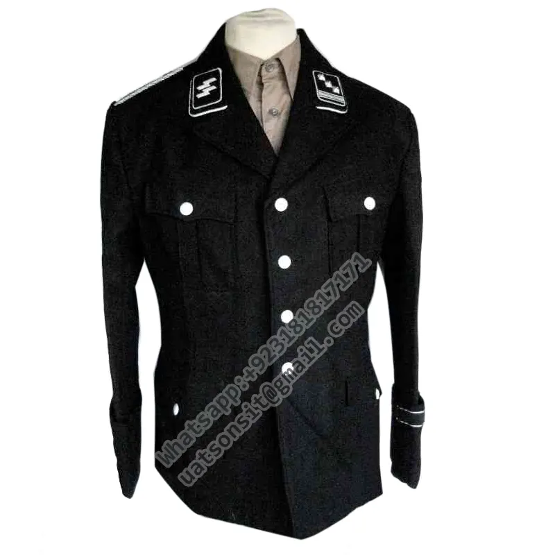 WW2 UNIFORMES ALLEMANDS SS LAINE NOIRE M32 TUNIQUE US