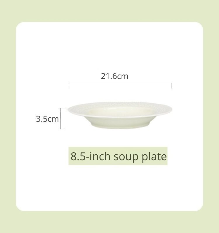 8.5" soup Plate