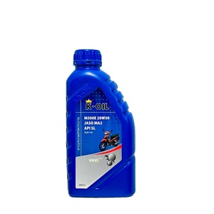 K-oil M500E 4T motosiklet yağı 20W40 API SL JASO MA2 daha uzun motor ömrü yüksek performanslı yarı sentetik motor yağı iyi anlaşma - Product Image 2