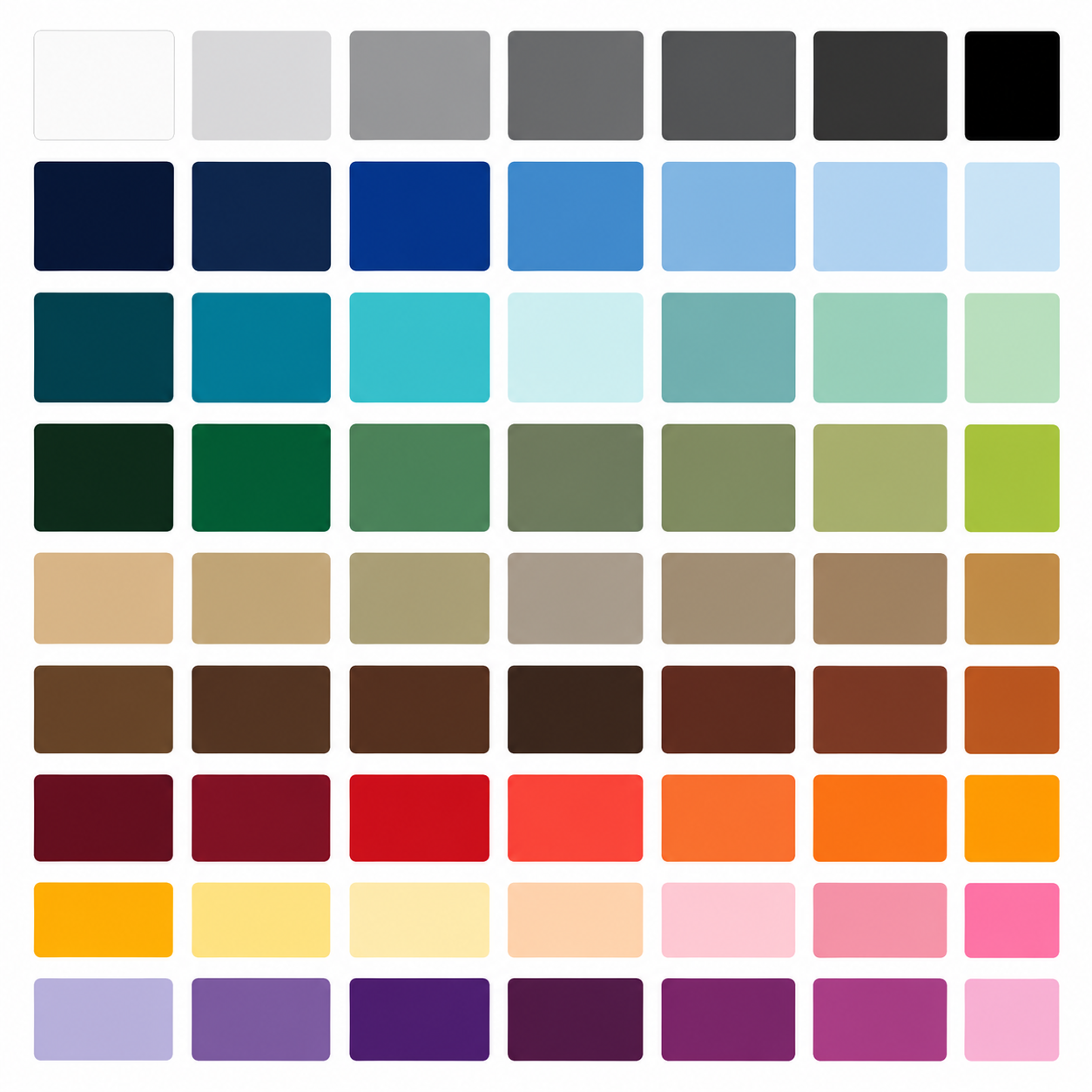 Any Custom Color