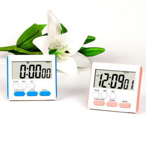 24 ore timer digitale digitale in plastica digitale conto alla rovescia timer frigo magnete sveglia - Product Image 6