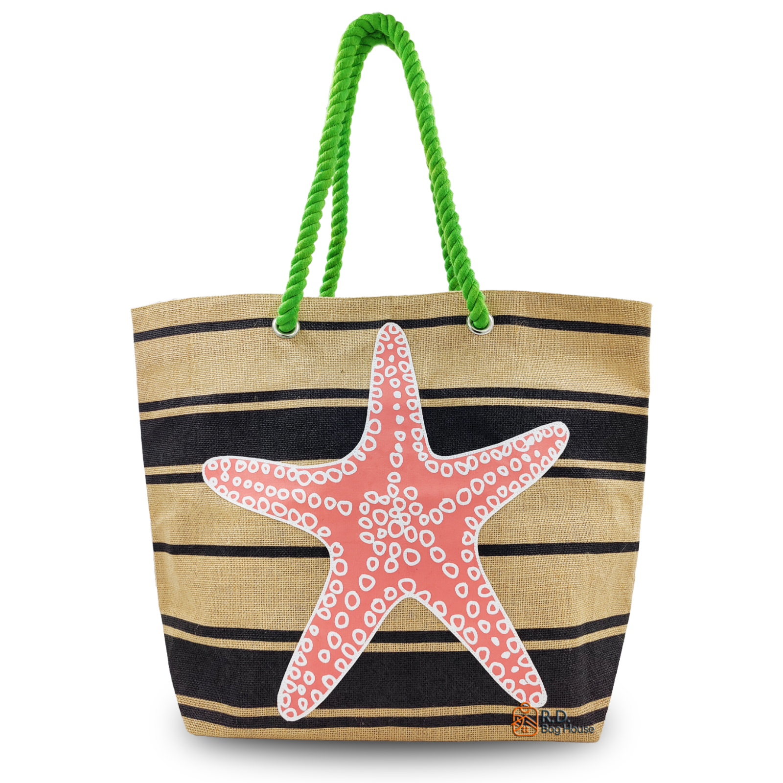 Beige Noir Corail Rose Vert