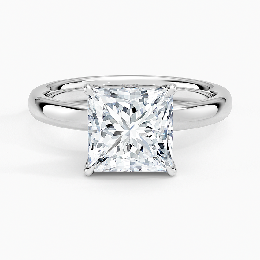 White Gold Plated