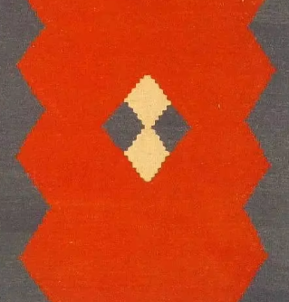 Orange, gris