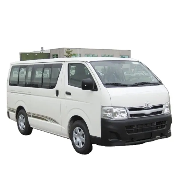 High Roof Used Cars Toyota Hiace Second Hand Mini Bus Gasoline 10 Seats Passenger Hiace Bus