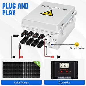ファクトリーコンバイナーボックスPvDc 4 IN 1 OUT4ストリング1000V1200VPvアレイコンバイナーボックス (ソーラーパネル電源システム用) - Product Image 2
