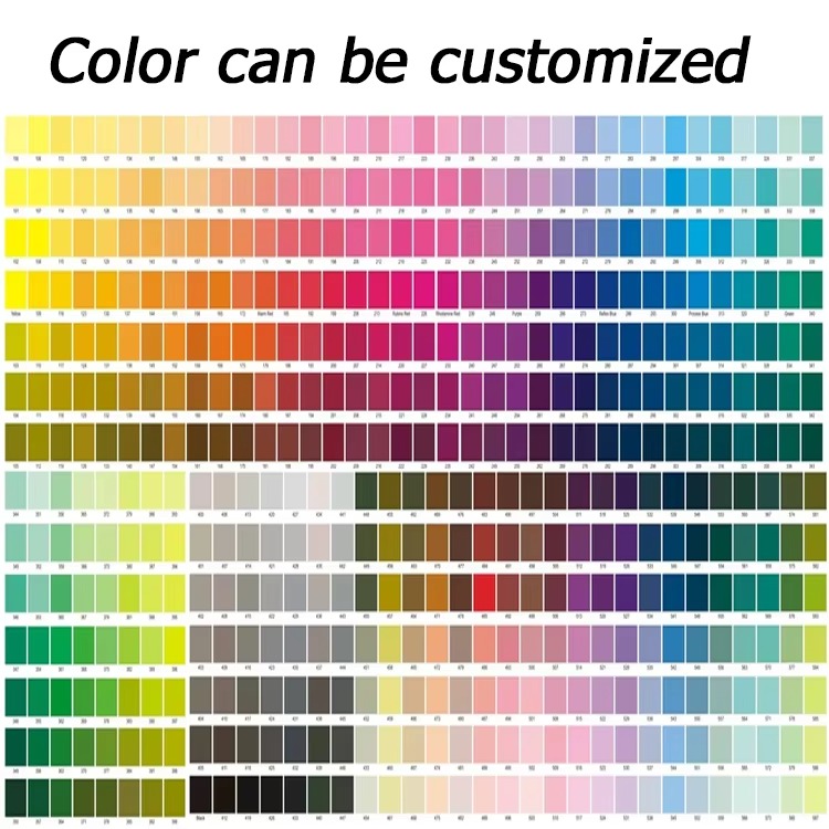 Toutes les couleurs personnalisées