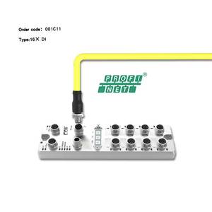 Módulo de protocolo único de comunicación Ethernet FAS Profinet 001E11 módulo remoto io 16DI/DO