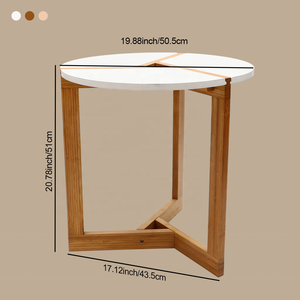 Bán buôn ODM/OEM hiện đại bàn tre đa năng gỗ giải trí Bàn cà phê cho phòng khách đồ nội thất nhà tính năng trang trí - Product Image 5