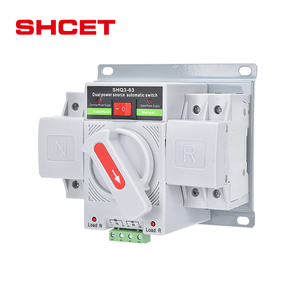63a 100a 250a kablosuz çift güç ac dc tek üç 3 fazlı otomatik geçiş anahtarı ats güneş ızgara jeneratör fiyat - Product Image 4