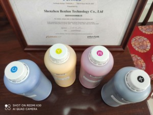Shinycolor工厂价格数码印刷油墨柯尼卡星火赛科北极星C + M + Y + K油墨大格式溶剂 - Product Image 4