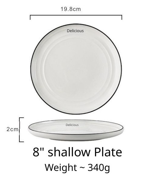 8" Plate
