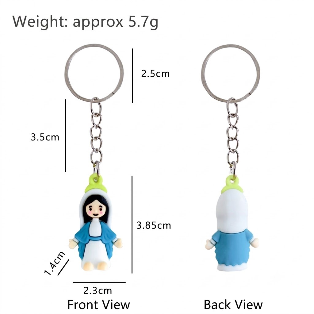 PVC-St Mary Keychains 001