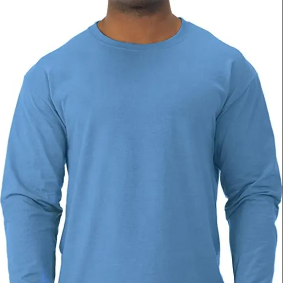 2024 Gildan ropa de trabajo para adultos camisetas con bolsillo paquete de 2 camisetas deportivas informales con logotipo personalizado para hombres tela de alta calidad