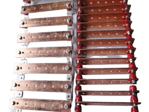 Free Shipping Circuit Breaker Copper <strong>Type</strong> Power Distributor Connector <strong>Busbar</strong> White - Product Image 3