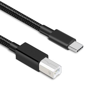 USB C yazıcı MacBook için kablo Pro hava <span class=keywords><strong>iMac</strong></span> HP Canon MIDI piyano kardeş Epson