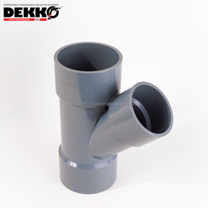 Bán buôn uPVC 45 độ nhựa giảm wye uPVC giảm <span class=keywords><strong>y</strong></span> kết nối cho hệ thống thoát nước, crafting mịn thoát nước - Product Image 2