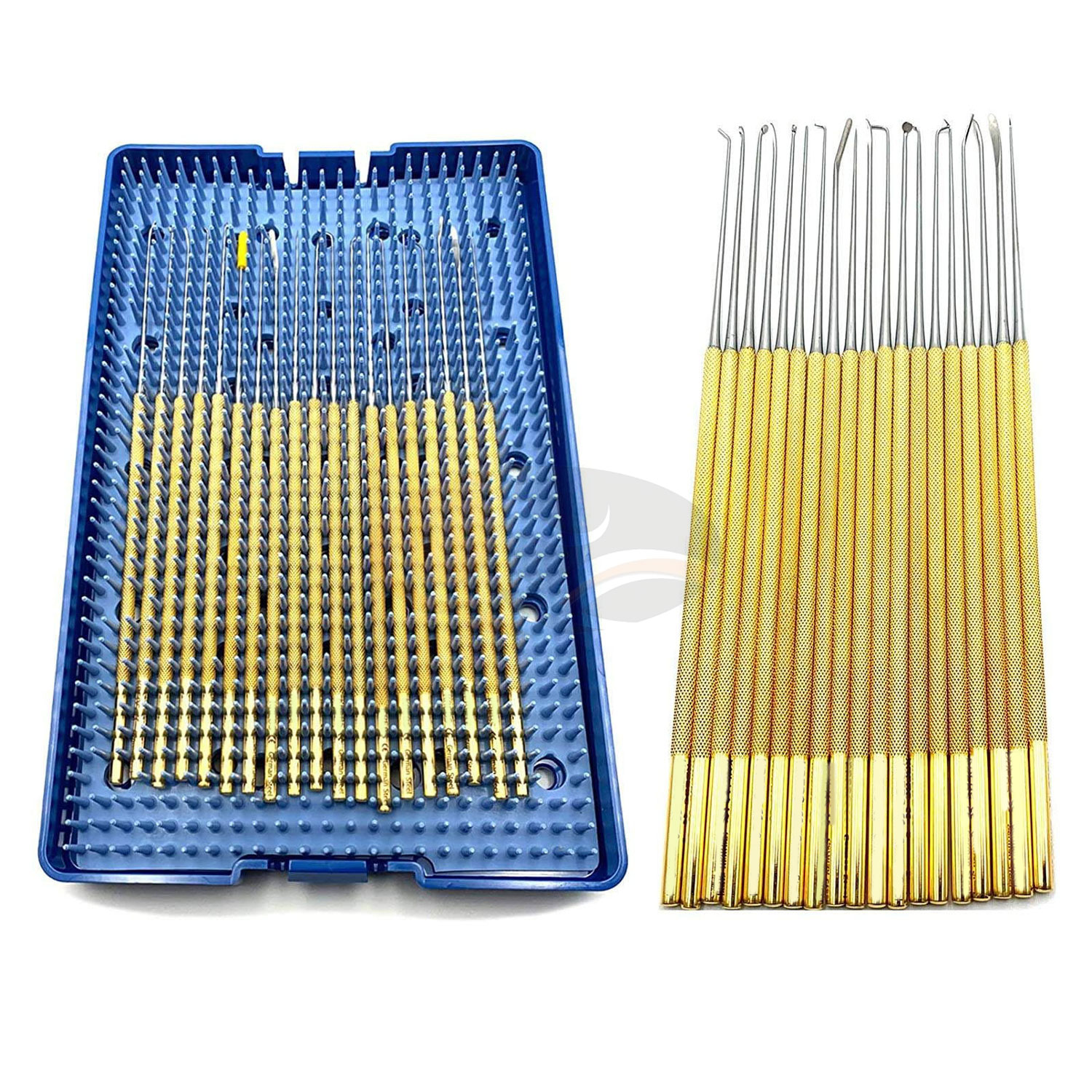 Kit de microdisectora, juego recto