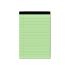 Custom Multi-Color Legal Notepad with Logo and 8 Distinct Hues 28 <strong>Sheets</strong> - Product Image 4