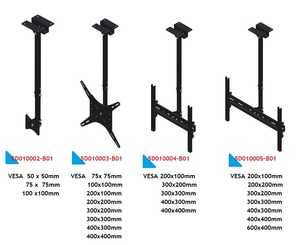 טלוויזיה תקרת הר משלוח הרמת LCD LED גובה הר Bracket מחזיק טלוויזיה סטנד לתקרה