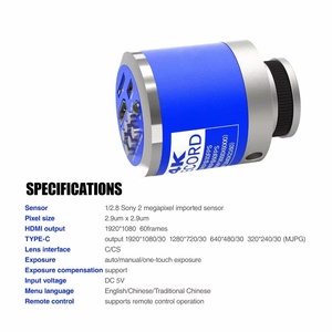 4K 48MP三目显微镜摄像机超高清CCD CMOS 1080P 60FPS工业视频数字图像采集摄像机 - Product Image 5