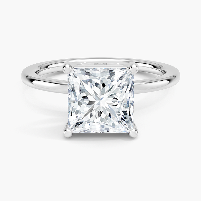 White Gold Plated