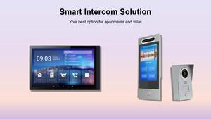 Sistema de intercomunicación IP inalámbrico 1080P 10 pulgadas Tuya ZigBee Smart domótica Tablet Android OS sistema de intercomunicación de 2 vías - Product Image 3