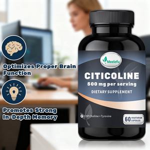 Meelefu tùy chỉnh Citicoline CDP Choline viên nang Choline bổ sung với Vitamin B cho sức khỏe não bộ, bộ nhớ, và tập trung - Product Image 2