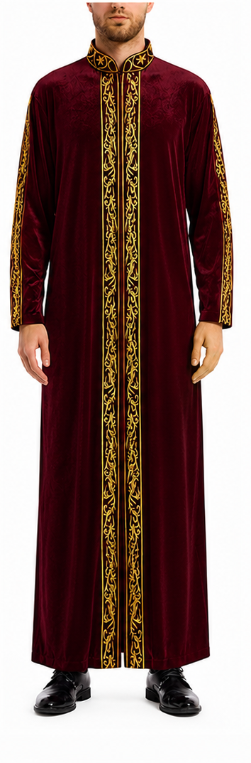 Burgundy/Gold