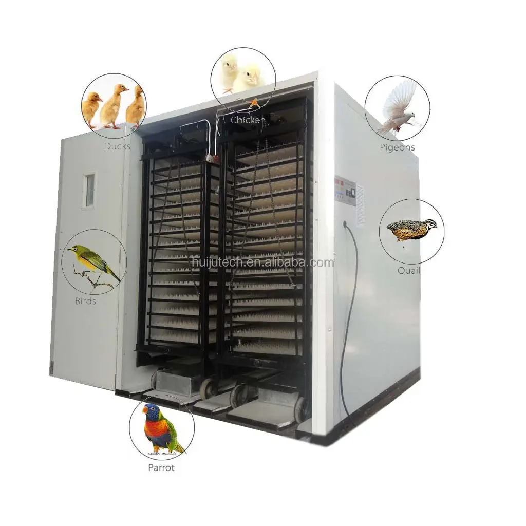Incubadora de huevos de gallina multifuncional 8448 con carritos móviles, incubadoras automáticas de huevos para incubar,