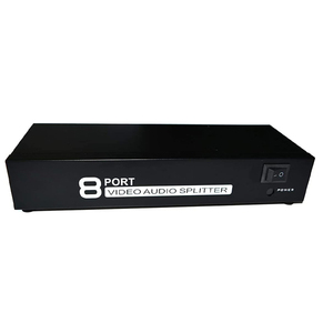 Conmutador de audio y vídeo Manual AV de 8 puertos para XBOX, DVD, PS2, PS3, TV, 8 en 1