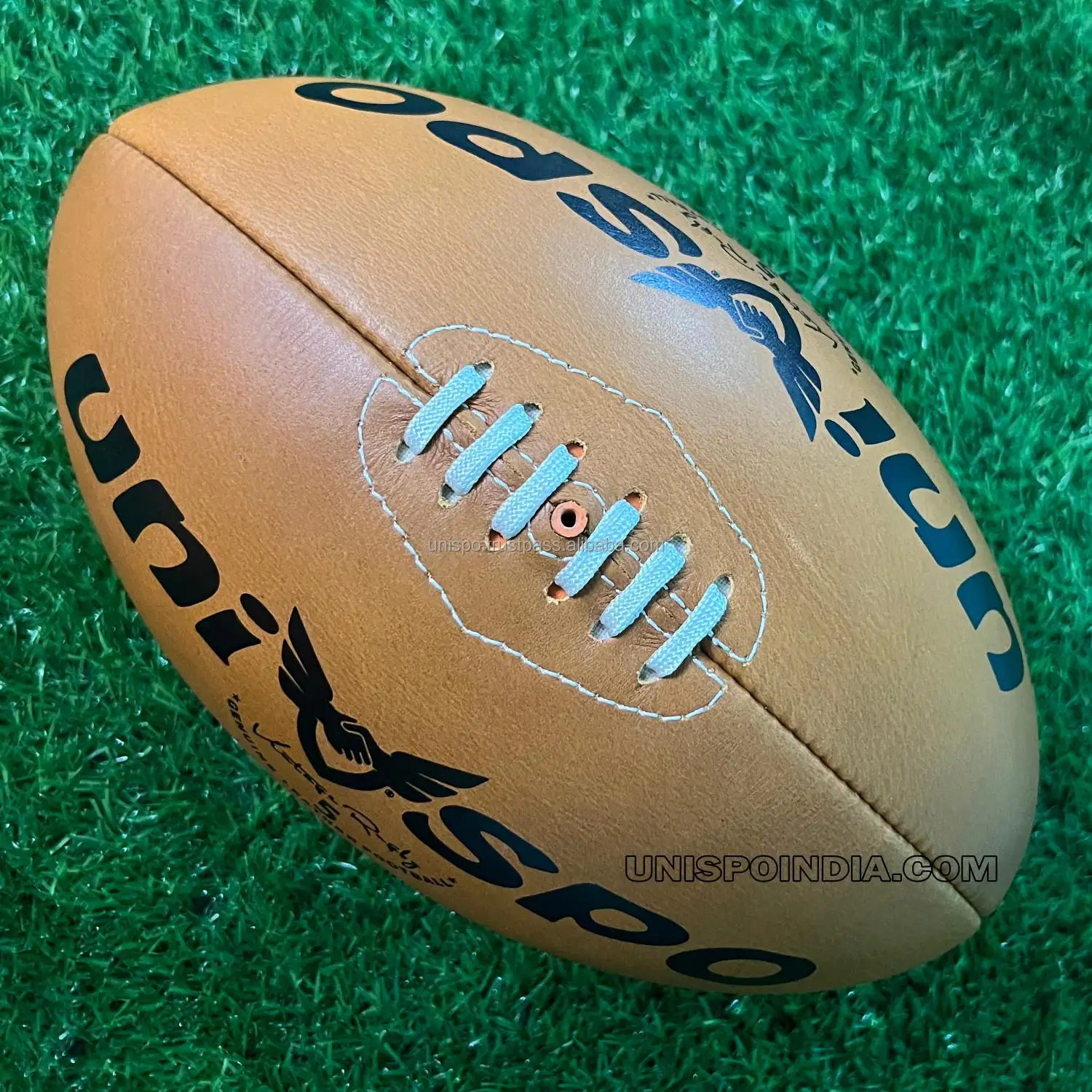 Античная кожаная футбольная винтажная мяч для регби, мяч из натуральной кожи, полностью сшитый вручную и со шнурками сверху