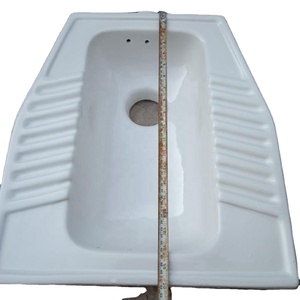 Orissa-sartén de porcelana para baño, utensilios sanitarios de cerámica para baño indio, Commode, sentadillas, armario de agua