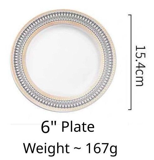 Assiette 6"